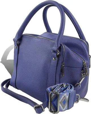Produktbild von Toscanto Tasche blau Leder Citytasche D2OTT822UH