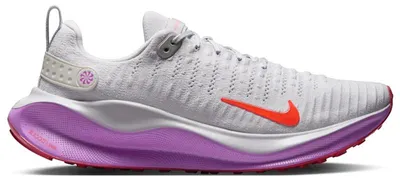 Productafbeelding van Nike React Infinity Run 4 in de kleuren Vast Grey, Hyper Violet en Bright Crimson, maat EU 42