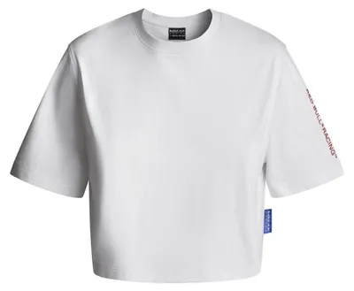 Productafbeelding van Red Bull Racing Boxy Crop T-shirt, korte mouwen, wit, maat L, dames