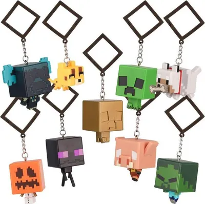 Produktbild von Minecraft Rucksack-Anhänger Minecraft Backpack Buddies Series multicolor Standard