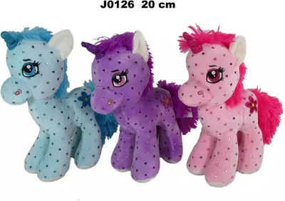 Obrázek produktu pro Pluszowy jednorożec maskotka 20 cm MIX kolorów