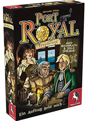 Zdjęcie produktu dla Pegasus Port Royal: Ein Auftrag geht noch ..., Gra karciana, Strategia, 8 lat(a)