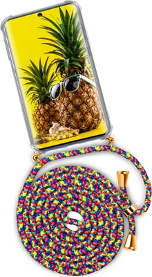 Produktbild von TWIST-Case + TWIST-Cord für Samsung Galaxy S20 Ultra, Farbe:Fruity Friday (Gold)