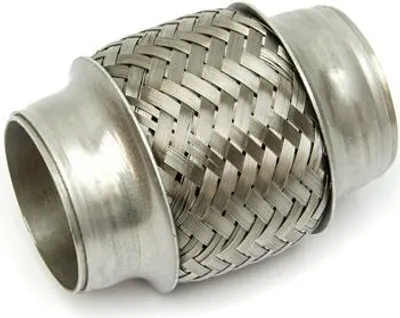 Produktbild von Jeep Flexrohr Ø 2" = 50mm 10cm Edelstahl Flexpipe Hosenrohr Auspuff universal