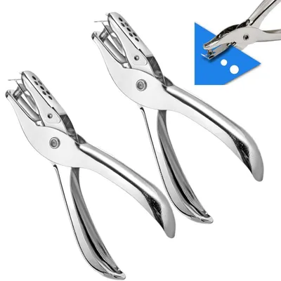 Immagine prodotto di Pinza a due ganasce per carta e etichette di controllo, disponibile nelle misure da 3 mm e 6 mm