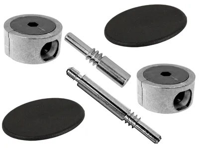 Produktbild von SOTECH Plattenverbinder FUERTE 134 mm schwarz – Möbelverbinder