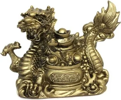 Produktbild von Drache Figuren Fengshui Drache Glücksbringer Symbol Nr:1306103