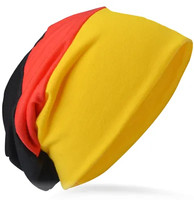 Produktbild von Beanie Muetze Unifarbe Deutsch