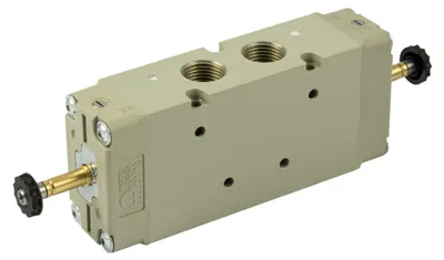 Produktbild von Riegler 5/2-Wegeventil, Differentialkolben, elektropn., bistabil, G 1/2