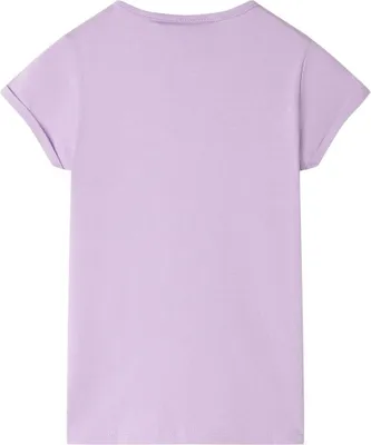 Image de vidaXL T-shirt pour enfants Lila 104