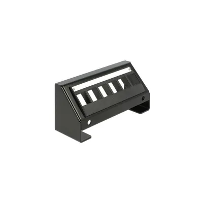 Zdjęcie produktu dla DELOCK Keystone Halterung 6 Keystone Ports Multimedia schwar