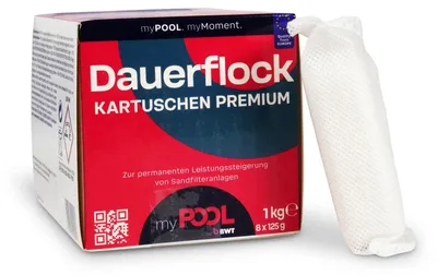 Produktbild von myPOOL Flockkartuschen 8x125g (1,0 kg)
