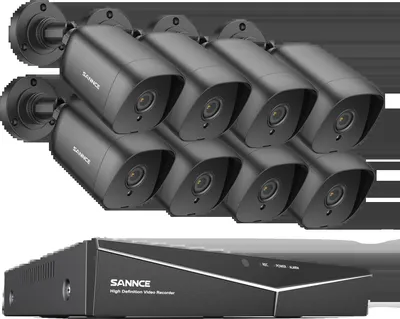 Immagine prodotto di Sistema TVCC, canale, telecamere, risoluzione 1080P, kit DVR 8CH 8PCS, 1T