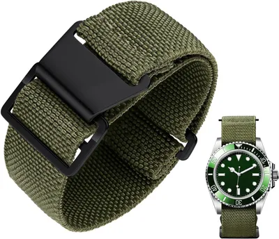 Produktbild von Uhrenarmband elastisch Nylon 22mm, wasserdicht, für den täglichen Gebrauch
