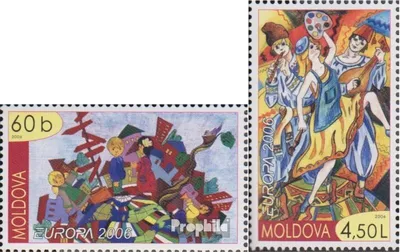 Produktbild von Briefmarken Moldawien 2006 Mi 549-550 (kompl.Ausg.) postfrisch Integration