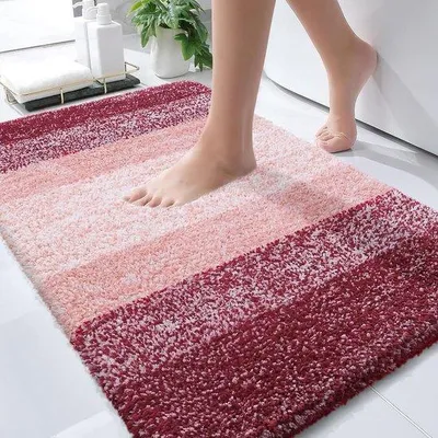 Produktbild von Unyqoos Extra weiche und saugfähige® Badematte mit rutschfester Rückseite fürs Badezimmer