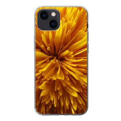 Produktbild von MuchoWow® Handyhülle Schutzhülle Hülle für iPhone 13 mini Löwenzahn - Gelb - Abstrakt Silikon Softcase Handy Hülle - Softcase