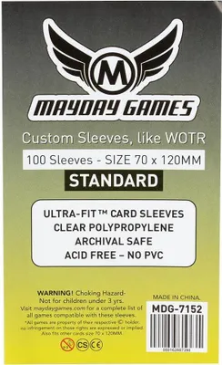 Produktbild von Mayday Standard Large / Custom Sleeves Hüllen 70x120mm (100 Stück) - 7152
