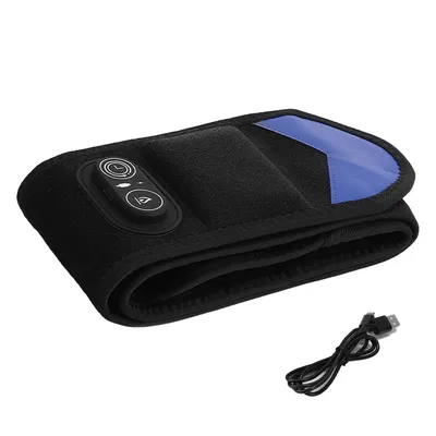 Produktbild von Kabelloses 3-in-1 Handgelenk-Massageband, Heizkissen & Vibrationsmassage mit Rotlicht, 3000mAh Akku, Temperatur 50-70°C, Gelenkschmerzen lindern