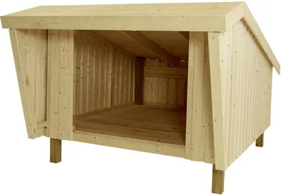 Produktbild von Plus Gartenhaus Shelter 225 x 291 x 170 cm natur mit Fußboden
