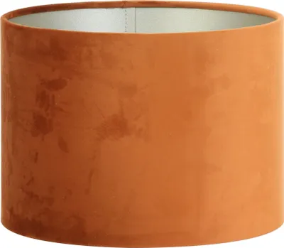 Produktbild von Light & Living Lampenschirm Zylinder 25-25-18 cm VELOURS terra für Wohnzimmer Esszimmer Schlafzimmer usw.