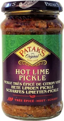 Zdjęcie produktu dla [ 283 g ] PATAK'S Pikantne pikle z limonki / Hot Lime Pickle