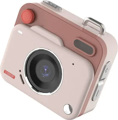 Zdjęcie produktu dla ZELURXX Mini aparat cyfrowy 48 MP 1080p HD, aparat dla dzieci, styl vintage, wyświetlacz IPS, matryca CCD, kieszonkowy, dla uczniów, na prezent, nagrywanie filmów, brązowy, 64 GB