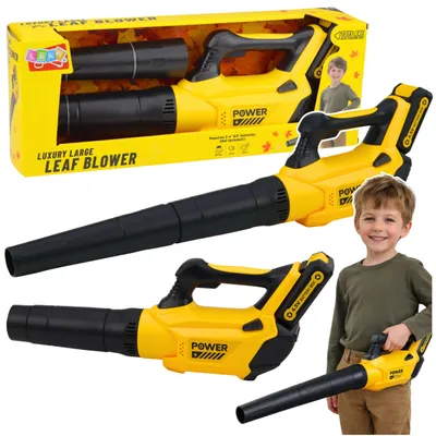 Image de Souffleur de feuilles jouet pour enfants, souffleur sonore jaune