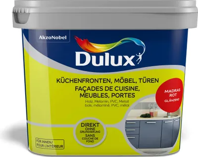Produktbild von Dulux 5280684 Glänzend Madras Rot 750 ml Fresh up Küchenfront Möbel Türen Innen