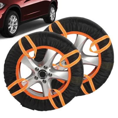 Produktbild von Elzusha – Rutschfeste Schneekettenabdeckung für Autos