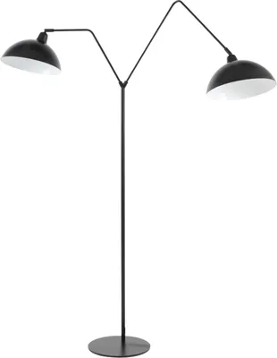 Obrázok produktu pre Light & Living - lampa stojaca - Orion - čierna - kov - čítacia lampa - E27 - 1850112