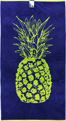 Produktbild von jilda-tex Strandtuch/Badetuch (Pineapple) 90x180 cm
