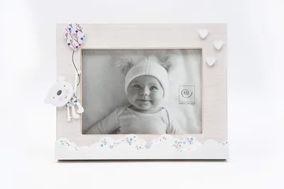 Immagine prodotto di Cornice fotografica in legno, orizzontale, multicolore, 13 x 18 cm, per fotografie