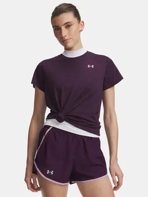 Productafbeelding van Under Armour Tech Pixelate T-shirt met korte mouwen, paars, maat M, dames