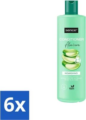 Produktbild von Sence - Aloe Vera - Shampoo - Beruhigend - 400 ml - Vorteilspack - 6 Stücke