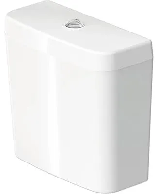 Produktbild von DURAVIT Aufsatzspülkasten D-Code Wasseranschluß unten links weiß glänzend 0940100004