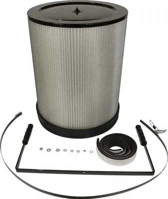 Produktbild von vhbw Feinstaubfilter Ersatz für BAMATO CF3 für Absauganlage - Feinstaub-Filterpatrone mit Reinigungsbürste