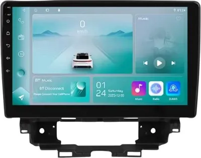 Image de Autoradio avec Bluetooth et CarPlay pour Renault Kangoo (2019-2025) – Compatible avec Apple et Android – Système stéréo – Système de navigation – 1 Go de RAM, 32 Go de mémoire interne