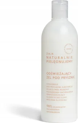 Zdjęcie produktu dla Ziaja Naturalnie Pielęgnujemy odświeżający żel pod prysznic, 400ml