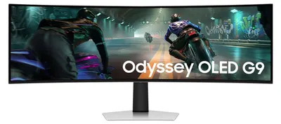 Immagine prodotto di Samsung G91SD Monitor PC 124,5 cm (49") 5120 x 1440 Pixel Dual QHD OLED Argento