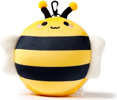 Image de Coussin de voyage abeille avec masque pour les yeux