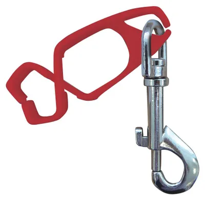 Image de Clips à gants - 40 pièces - Rouge