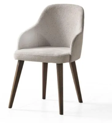 Produktbild von Stuhl Luxus Holz Lehnstuhl Modern Holzstuhl Design Esszimmerstuhl