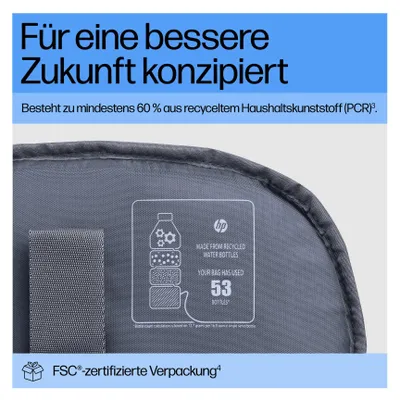 Produktbild von HP Travel Plus 30 L 17 Zoll Laptop-Rucksack, Rucksack, 43,9 cm (17.3"), 1,08 kg