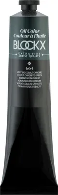 Produktbild von Blockx Ölfarbe, Kobaltgrün - Tube 200ml - Chromkobaltgrün 216664BXC