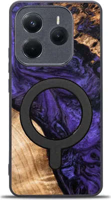 Produktbild von Bewood Unique Case für Xiaomi Redmi Note 14 5G - Violett mit MagSafe