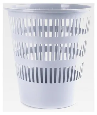 Produktbild von Papierkorb, durchbrochen, 16 l, grau