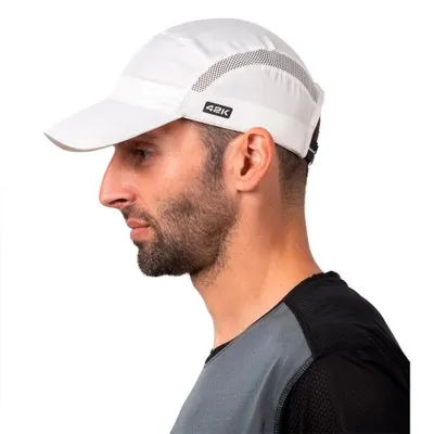 Produktbild von 42k Running Pacer Kappe Weiß  Weiß One Size