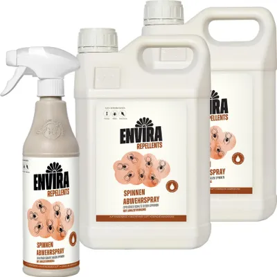 Produktbild von Envira Spinnen Abwehrspray im Nachfüllpack 2x5l+500ml