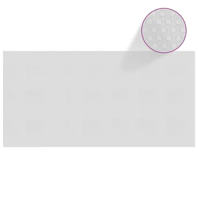 Zdjęcie produktu dla Pływająca folia solarna z PE, 732x366 cm, szara